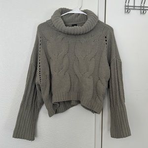 Sage Green - Small - Turtleneck sweater - Perfect for cold weather!